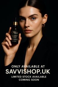 Macadamia Oil: Young woman with curly hair applying Oiléa Macadamia Seed Oil - Anti-aging facial glow | Only at savvishop.uk