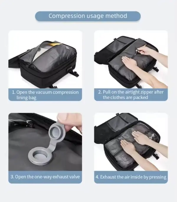 Native Astra Backpack expanded to 40L capacity - lightweight & waterproof for travel