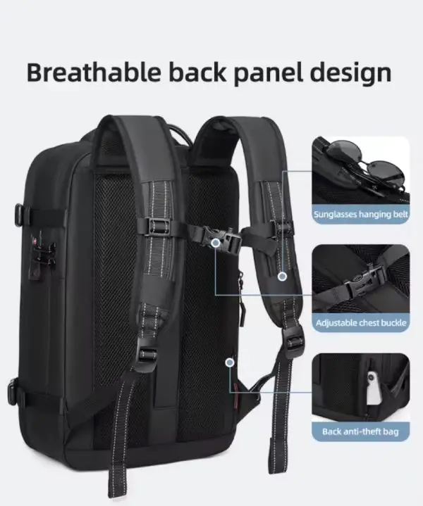 Native Astra Backpack expanded to 40L capacity - lightweight & waterproof for travel