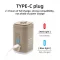 FreeVacuum wireless air pump with 5 nozzles and USB charging cable