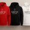 savvi.Red-b-w hoodie with back logo – custom branding