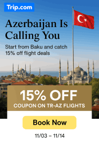 Trip.com Türkiye Kampanyası — Azerbaycan Seni Çağırıyor! | Türkiye’den Bakü’ye %15 İndirimli Uçuşlar 3 SAVVI SHOP Azerbaijan SAVVI SHOP